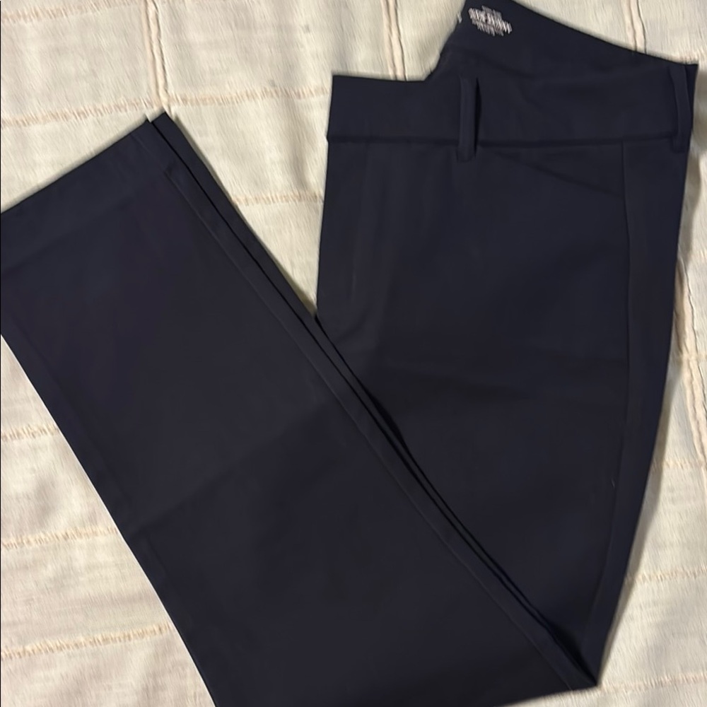 OLD NAVY NAVY BLUE PIXIE SKINNY STRAIGHT LEG PANT